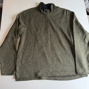 Wrangler Men's XL Zip Up Sweater in Olive